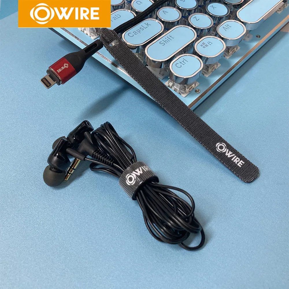 OWIRE органайзер для кабеля Держатель 14 см мыши наушники HDMI Aux USB кабель управления