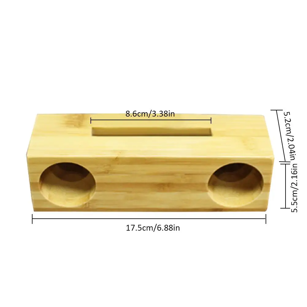 Держатель для громкоговорителя бамбуковый усилитель звука динамик iPhone Samsung Sony 3-6