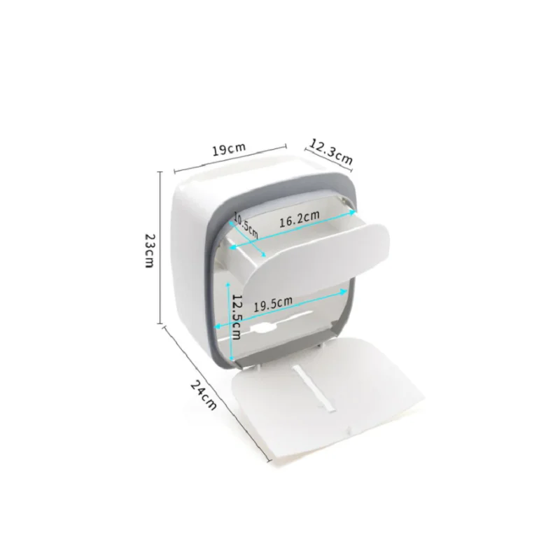 multifunction waterproof toilet paper holder wall mounted with drawer punchfree bathroom tissue shelf storage box wc accessories free global shipping