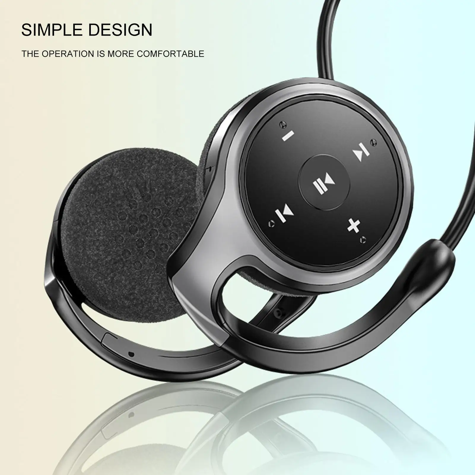 

3 in 1 Bluetooth 5.0 Neck-Mounted Headset MP3 Player FM Radio TF Card Support