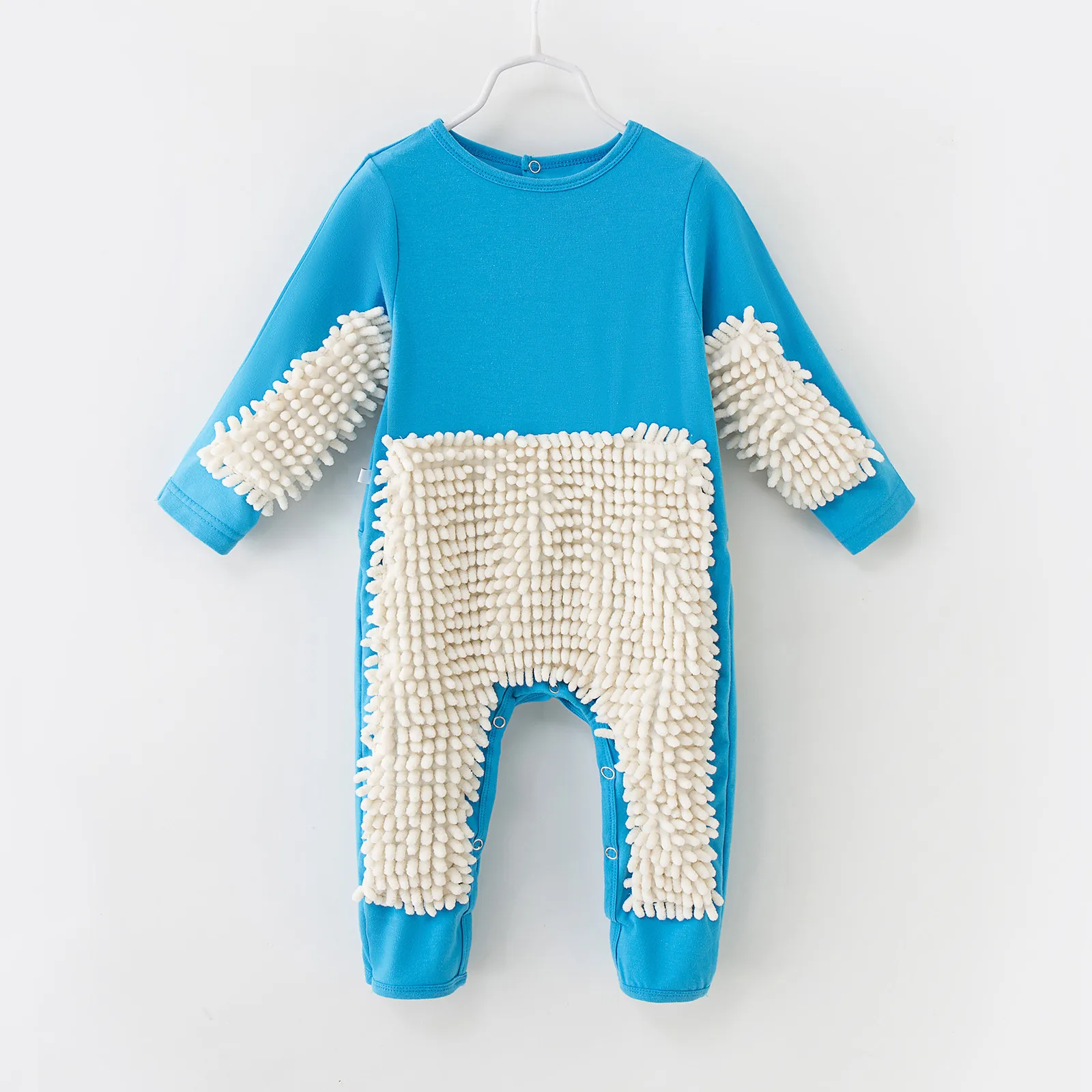 Комбинезон для новорожденных девочек и мальчиков ползания сплошной ползунок