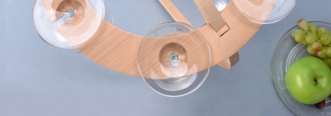 Xiaomi Youpin Circle Joy креативный держатель для вина импортный эвкалипт простой дизайн легко собрать