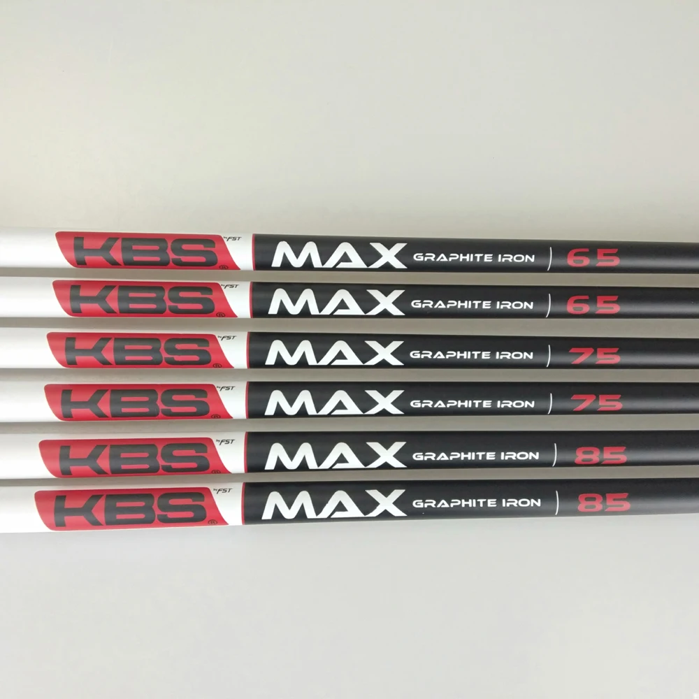 KBS MAX 75 Мужской черный 0311XF GEN2 Железный Гольф кованый железный Гольф клуб 5-9, W, G, S, L набор из 9 R/S крышка головы стальной стержень - Цвет: KBS MAX 75