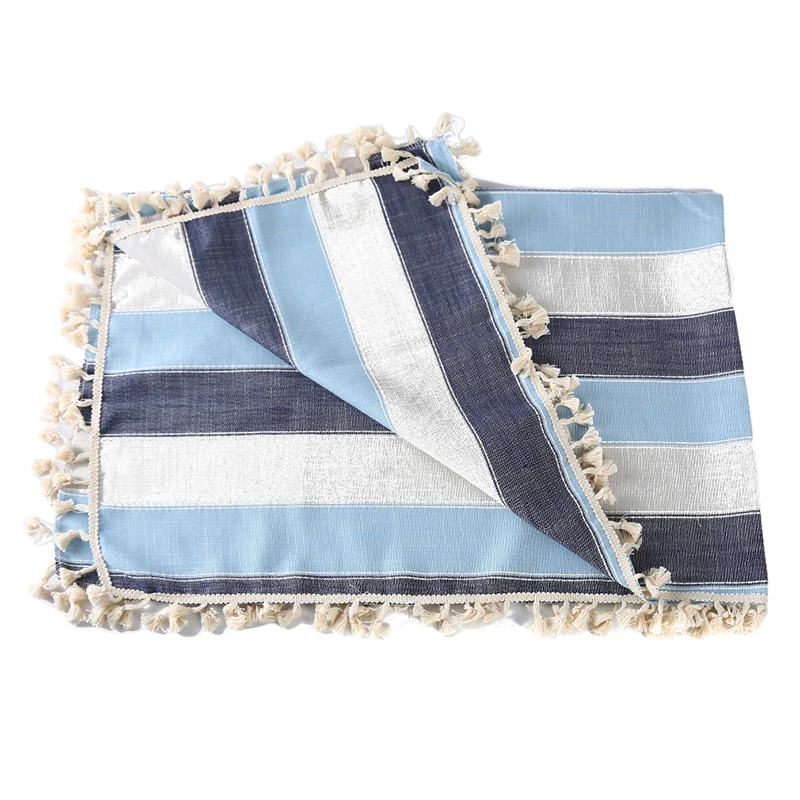 Водонепроницаемая и анти Горячая скатерть ткань хлопок лен маленькая свежая