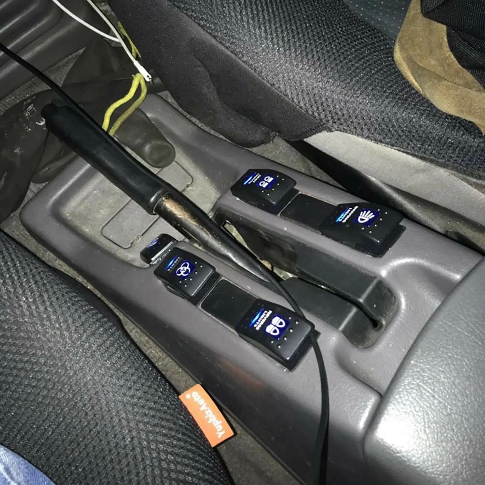 12 В автомобильный переключатель светодиодный клавишный 5 контактный