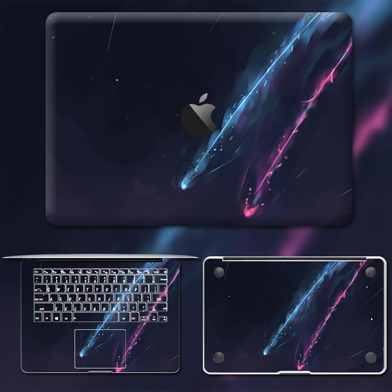 Прекрасный милый ноутбук наклейка для Macbook Pro Air 11 13 15 retina полный корпус кожи протектор милый стикер kawaii протектор кожи