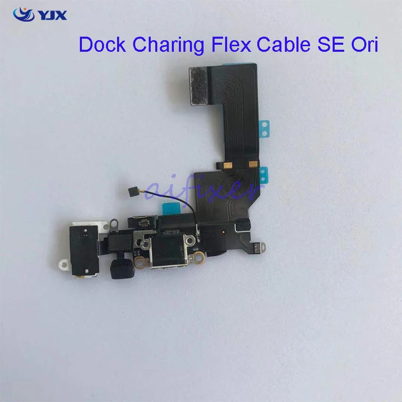 

Original New Quality USB Charger Port Dock Connector Charging Flex Cable For iPhone 5S SE 6 6S 7 Plus Buttom With Mic Flex Cable