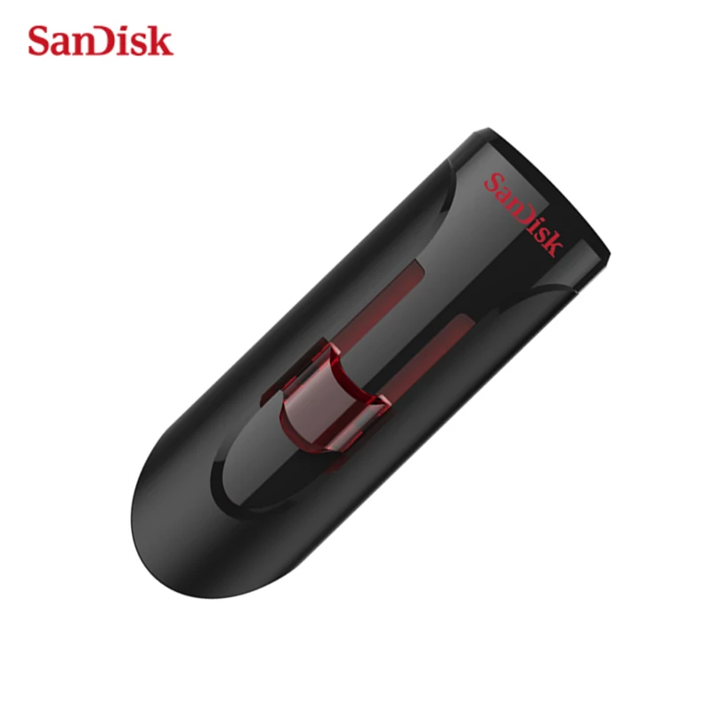 Оригинальный USB-флеш-накопитель SanDisk 64 ГБ 128 256 переносной накопитель USB Выдвижной