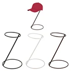 Металлический держатель дисплея шляпы парики, стойка-органайзер для хранения бейсболок и спортивных кепок