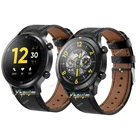 Ремешок кожаный для часов Realme, сменный Браслет для смарт-часов Realme Watch S pro