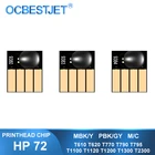 Чип печатающей головки для HP 72 C9380A C9383A C9384A для HP DesignJet T610 T620 T770 T790 T795 T1100 T1120 T1200 T1300 T2300 печатающая головка