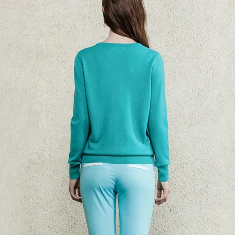 Women Polka Dot Print Sweater Autumn Winter Warm Long Sleeve Knitted Pullover Female Jumper Casual Pull Femme | Женская одежда