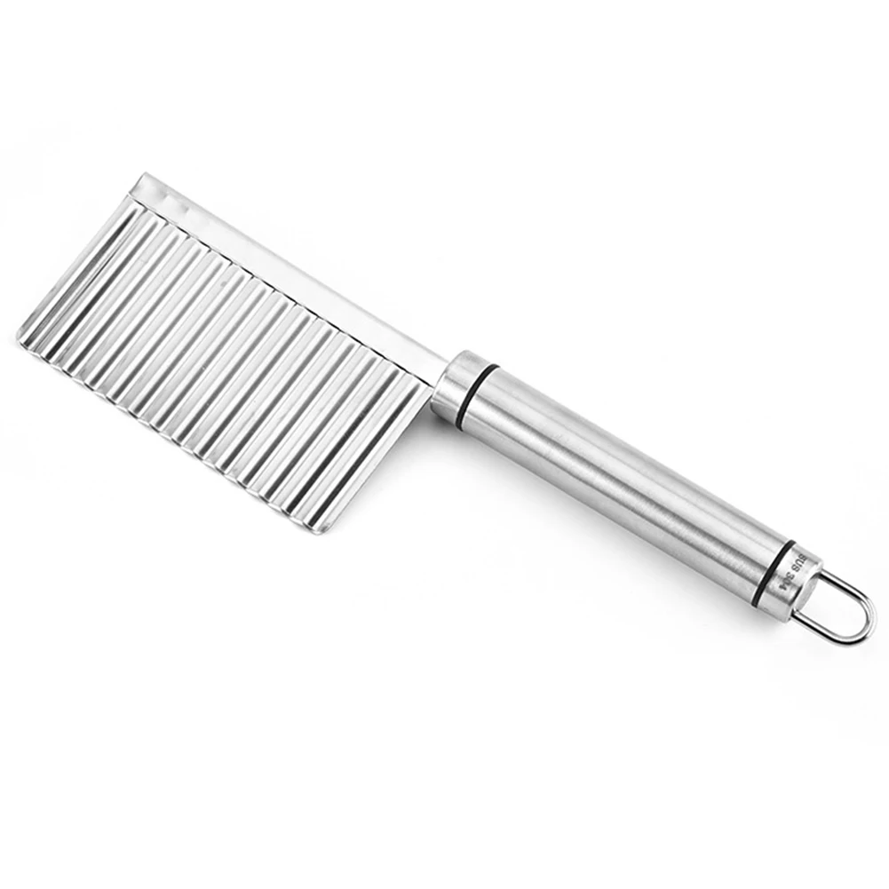 Волнистые ножи для картофеля фри из нержавеющей стали резак ручной работы мыло