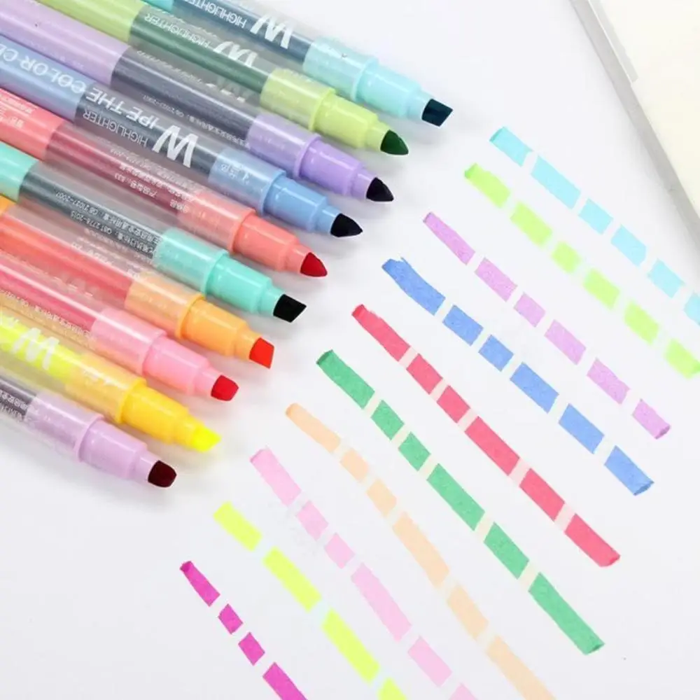 10 шт. двухсторонний стираемый Маркер Маркеры пастельные жидкие мел маркер
