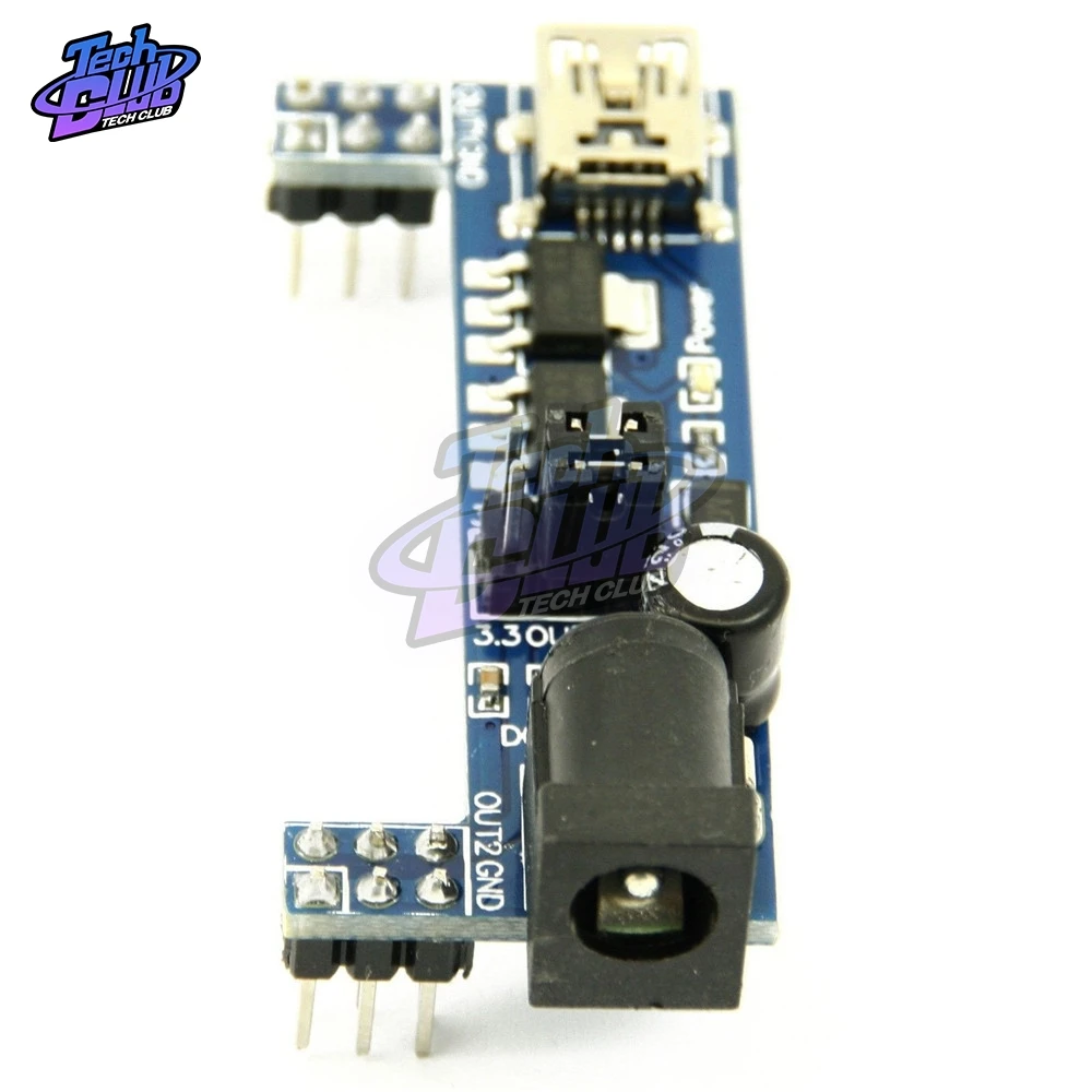 Макетная плата MB102 модуль питания постоянного тока 3 В 5 для безsolderless Mini USB блок