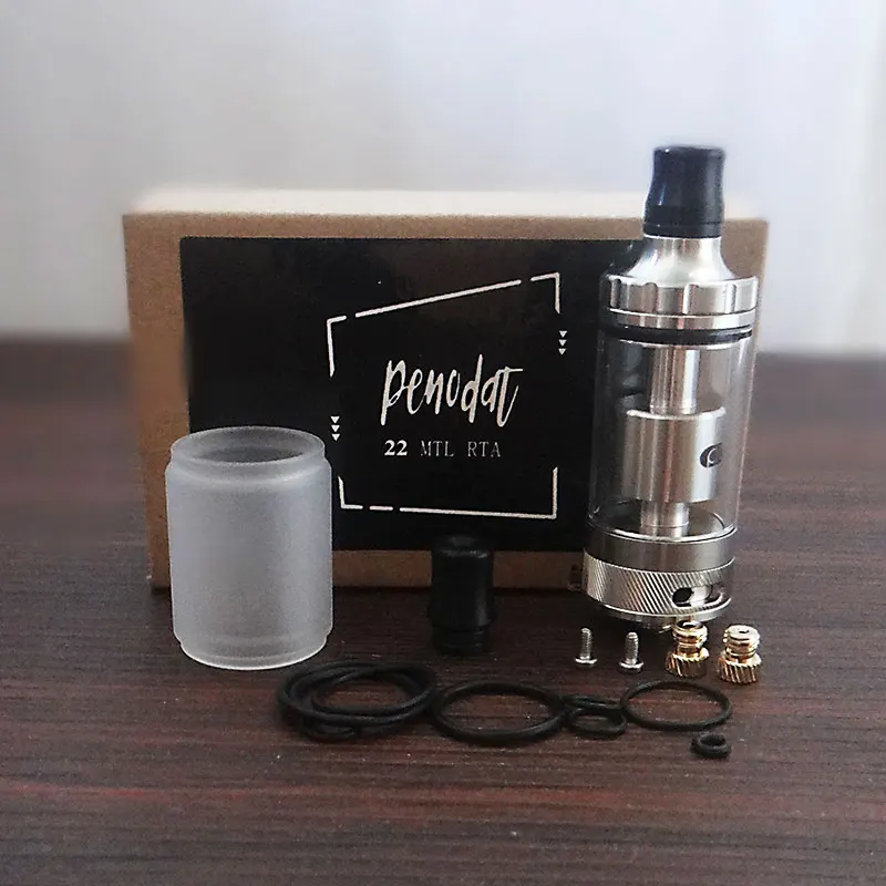 Coppervape Penodat mtl rta 4 мл AMTL RT бак диаметром 22 мм с резервуаром PEI/PC испаритель vs Spica Pro Style