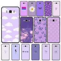 yndfcnb purple background pattern phone case for samsung j 4 5 6 7 8 prime plus 2018 2017 2016 j7 core