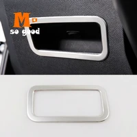 stainless steel for peugeot 3008 gt 5008 2nd car front storage box cover trim interior car styling 2017 2018 accessories 1pcs