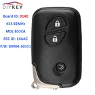 Пульт дистанционного управления с тремя кнопками и платой 0140 для Lexus IS220, IS250, IS350, GS300, GS450H, LS460, 2006, 2007, 2008, 2009, 2010, 2011, 2012