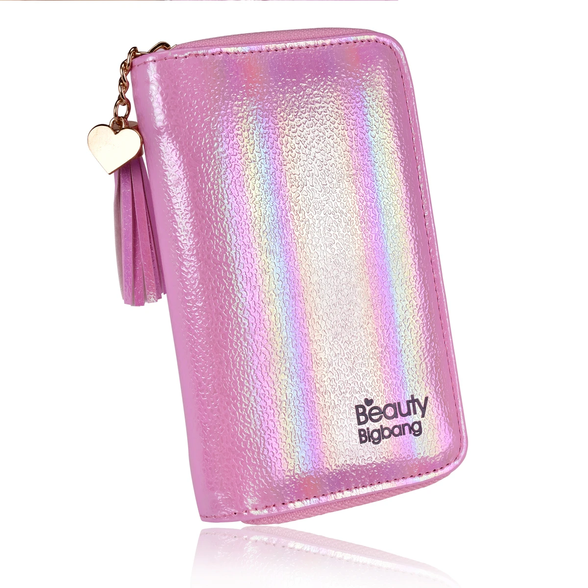 BEAUTYBIGBANG Stamping Plate Case 24 Slots Laser Holo Holder Round Square Rectangular Manicure Nail Art Organizer | Красота и