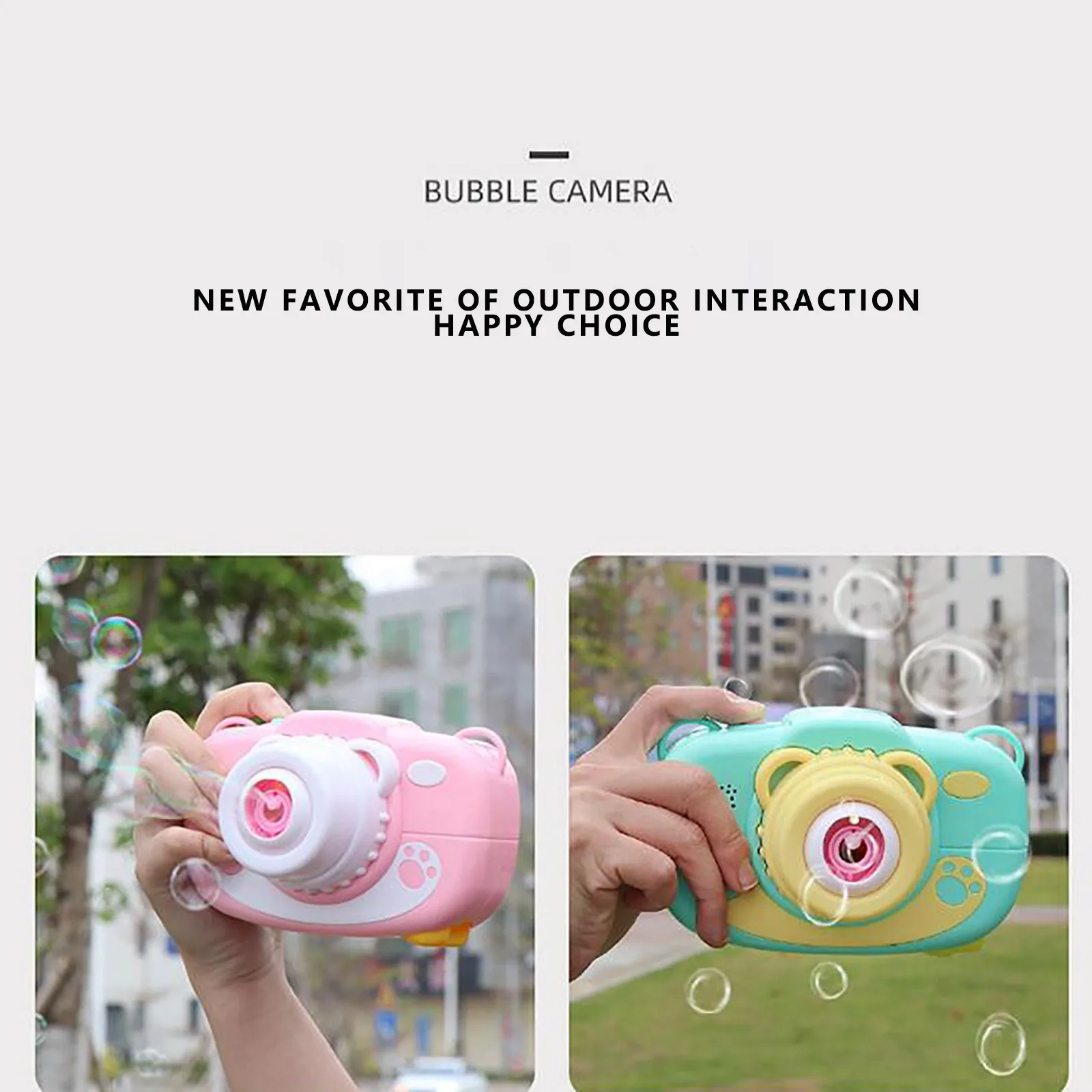 

Bubbles Toy For Kids Gun Elastic Smoke Bubble Wand Girl Heart-shaped Bubble Machine Toy Bubbles Toy For Kids