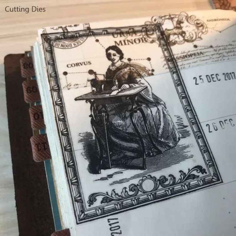 2 листа/партия бумажные наклейки на фигуру для скрапбукинга|Крафт-бумага| |