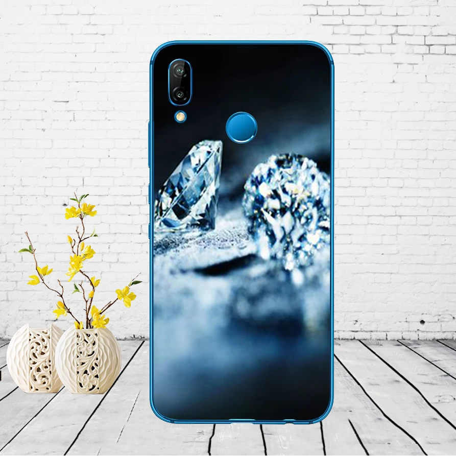 17 57DD С кристалалми и стразами дизайн Мягкий силиконовый чехол для Huawei P9 P10 P20 P30 Lite mate 10 20 PRO lite p smart чехол - Цвет: 17