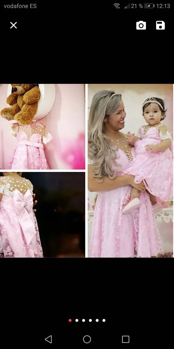 

2020 платье для девочки с цветами на свадьбу с бусинами ручной работы платье для первого причастия для девочек платье для матери и дочки
