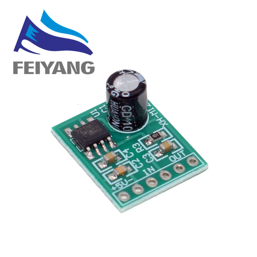 Плата мини-усилителя мощности звука 3-5 В 5 Вт 10 шт. | Электронные компоненты и