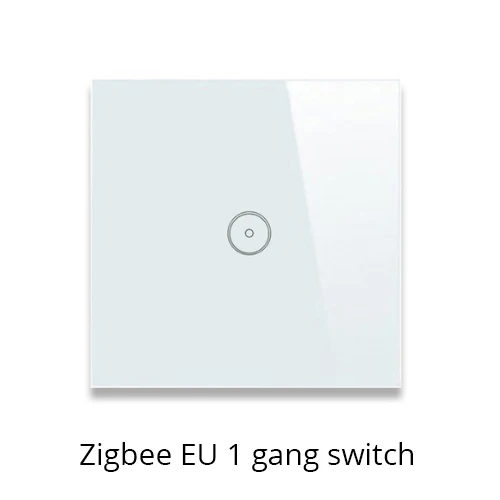 Tuya Zigbee концентратор умный дом PIR датчик двери датчик температуры и влажности Датчик домашней автоматизации сцена охранной сигнализации комплект - Цвет: One gang switch