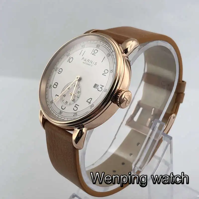 Часы наручные Parnis Мужские механические 2019 дюйма 42 мм|Мужские часы| |