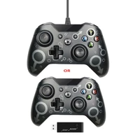 wiredwireless bluetooth compatible game controller gamepad joystick for microsoft xbox one wins usb joystick controller control