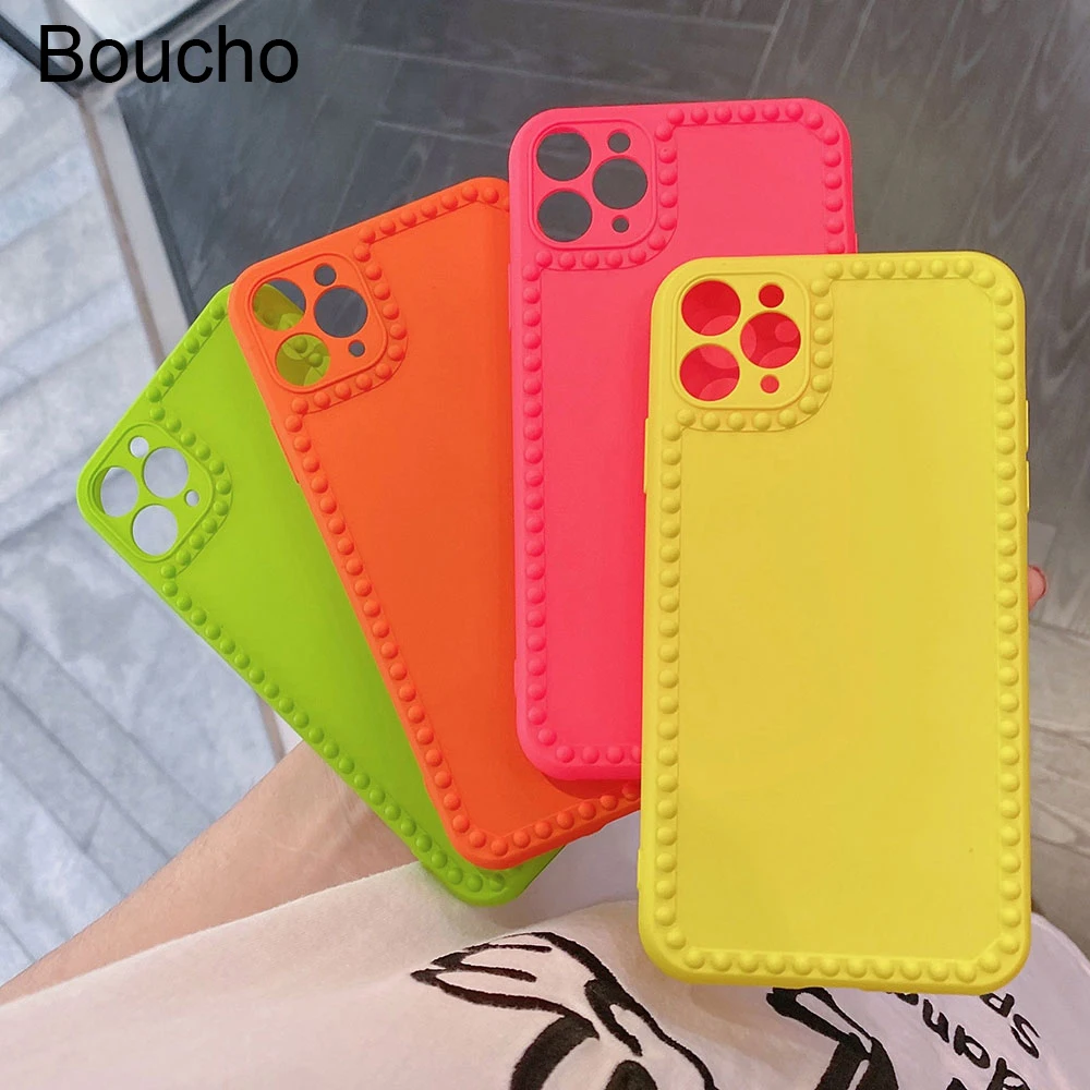 Мягкий силиконовый чехол Boucho для телефона iPhone 11 Pro Max XR XS X 7 8 Plus SE полностью