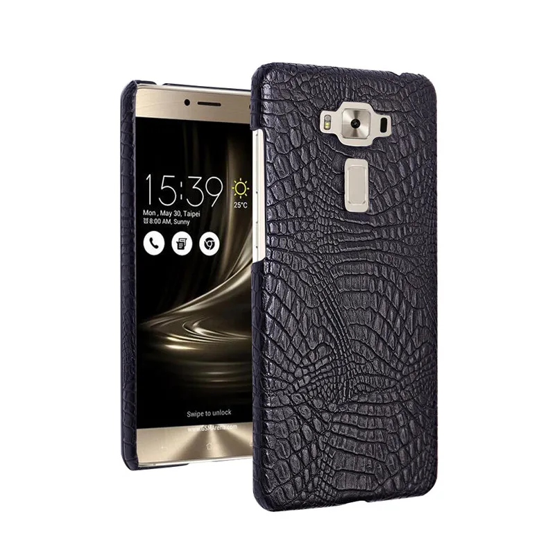 Для Asus ZenFone 3 Deluxe ZS550KL чехол Роскошный PU кожаный жесткий пластиковый для ZS 550KL