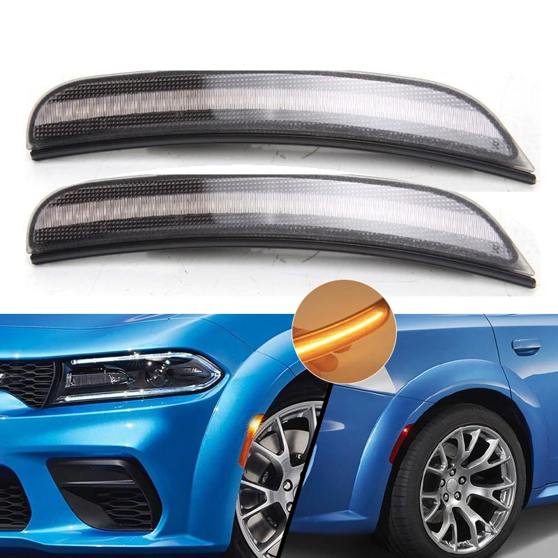 Автомобильные боковые маркеры передний/задний указатели поворота светодиодный