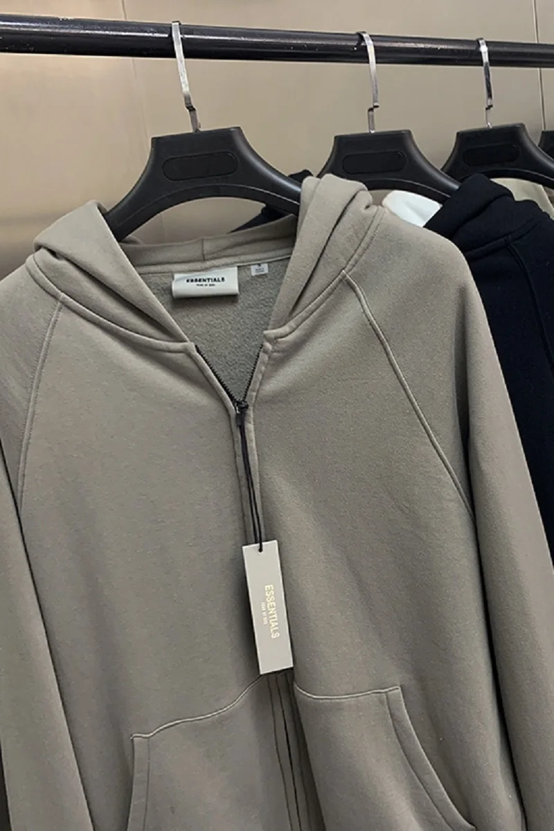 

High quality designer brand men Sweatshirt fog 100% 1:1 essentials joggers Kanye West Jerry Lorenzo loose cotton Unisex Hoodie