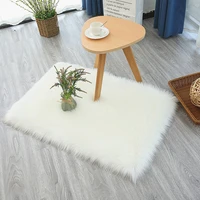 carpet rug artificial wool large area rugs for living room fluffy faux fur soft rugs mat redpinkwhite bedroom floor carpets