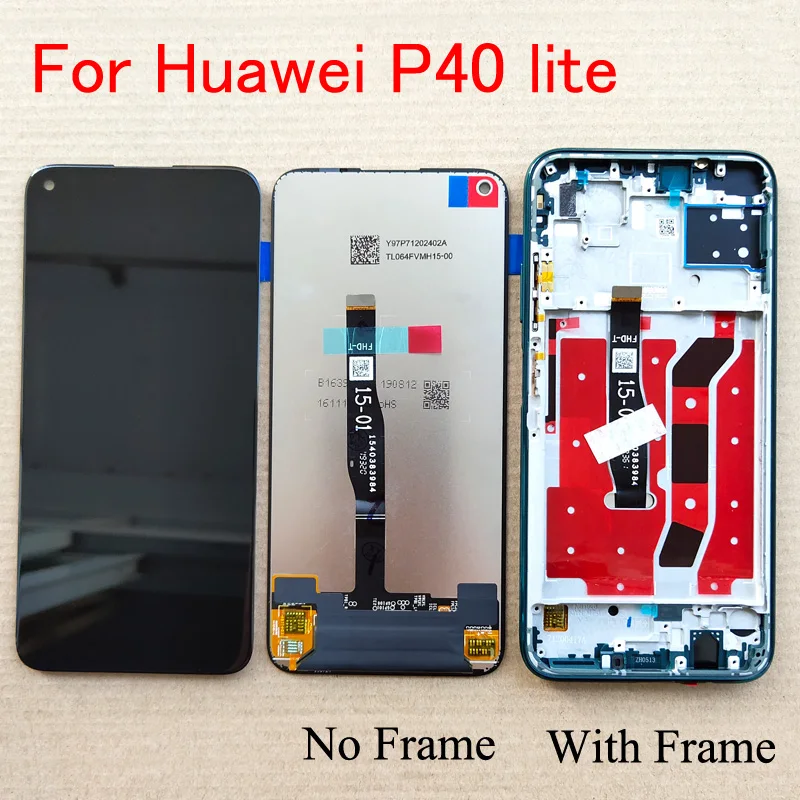 Оригинальный 6 4 дюймов для Huawei P40 lite P40lite JNY L22 L21 LX1 ЖК дисплей сенсорный экран