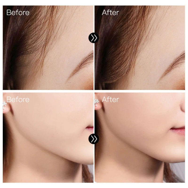 Простой натуральный 3 цвета скрывающий порошок Палитра база хайлайтер крем для