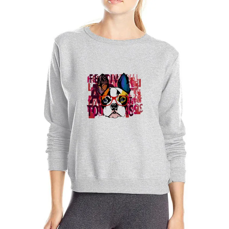 

Lovely dog hoodies new style printing sweatshirt casual cotton streetwear original brand cool spring clothes kawaii hoodie