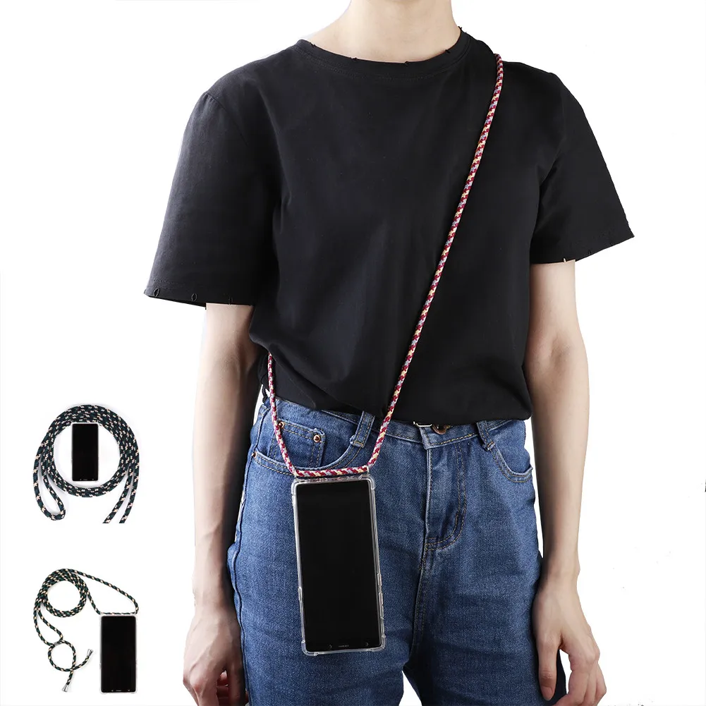 Многоцветный Защитный чехол для телефона с necklace ем крестообразный канат samsung S7 EDGE