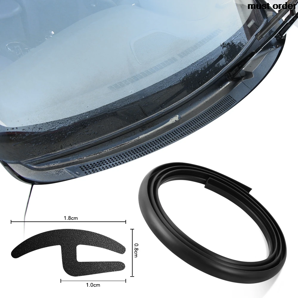 Старение резиновые уплотнительные полоски под переднее лобовое стекло панель