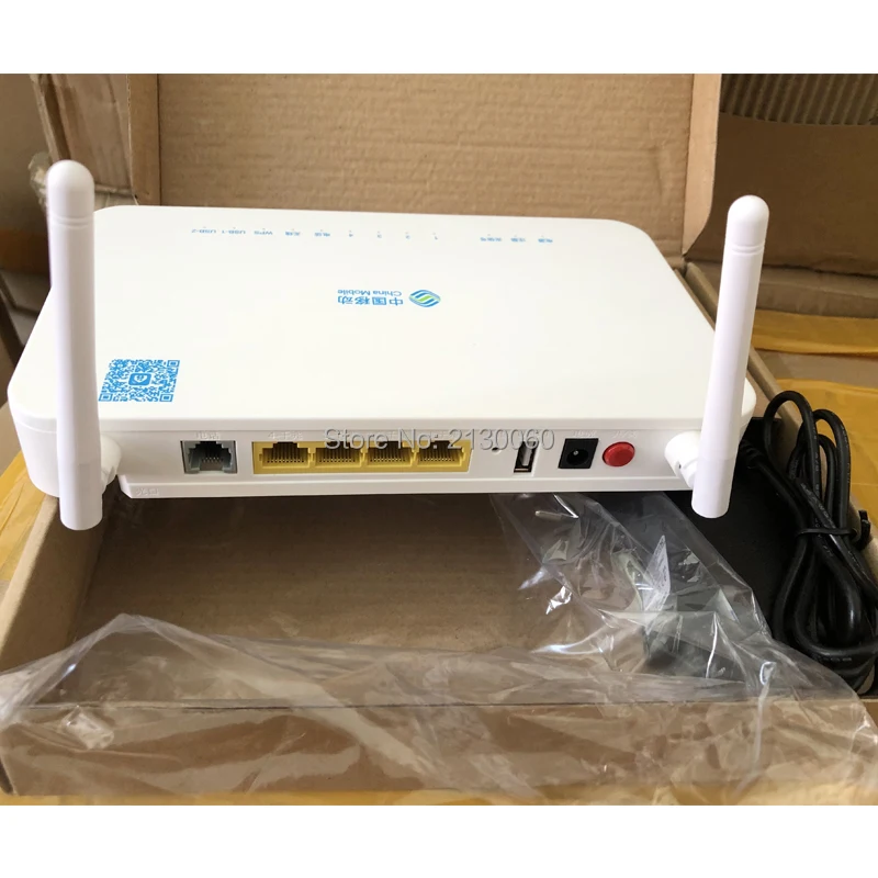 FTTH ONT ZTE F673A V2 GPON ONU 4GE + Тел USB Wifi английская версия модем ftth оптический сетевой