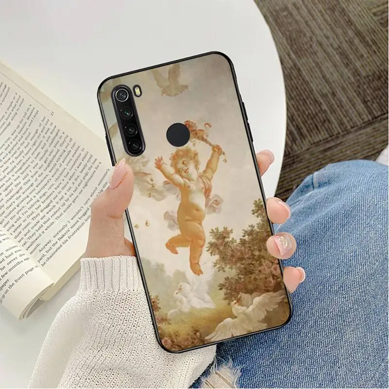 

Retro oil painting little angel Phone Case For Redmi note 8Pro 8T 6Pro 6A 9 Redmi 8 7 7A note 5 5A note 7 case