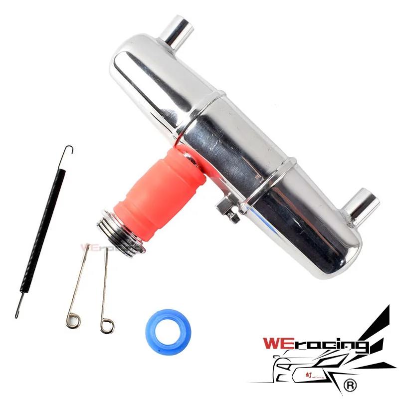 18001P Улучшенная трубка из алюминиевого сплава с двойным выхлопным соединением