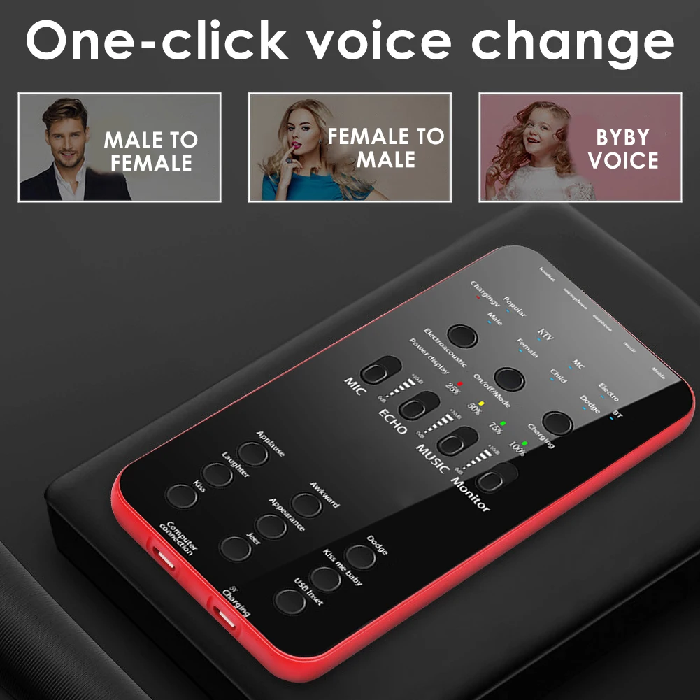 Звуковая карта в режиме реального времени звуковой интерфейс внешняя звуковая