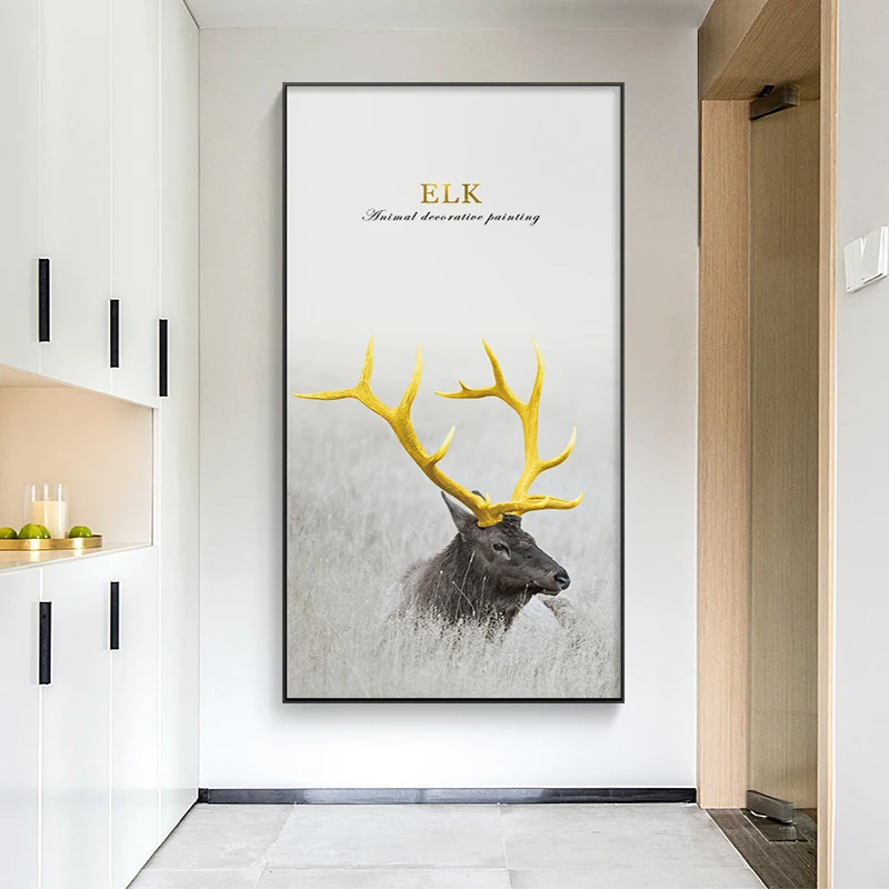 RELIABLI искусство северных оленей фотографии для дома холст картины постеры с