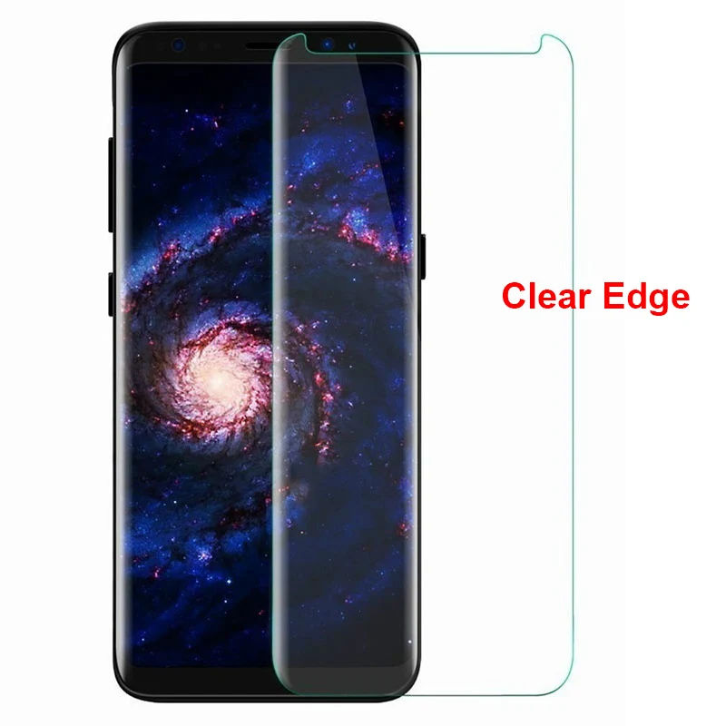 9D изогнутый протектор экрана из закаленного стекла для Samsung Galaxy S20 S10 S9 S8 S7 Edge Plus/ Note