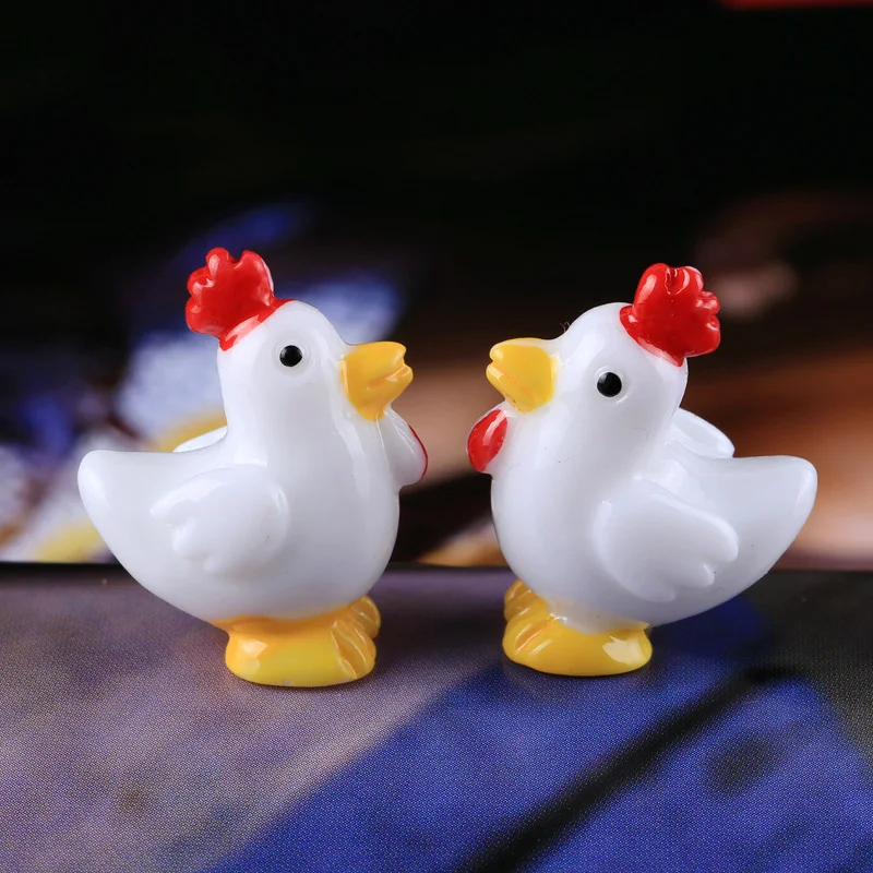 10 шт. Курица Петух животное миниатюрная сказочный сад дом украшение для дома мини