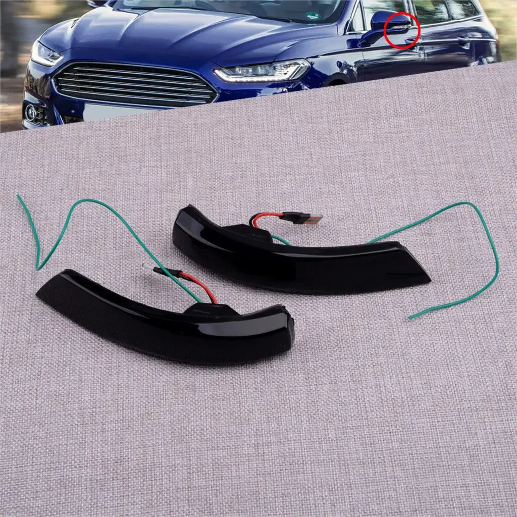 

CITALL 1 пара Автомобиль Динамический светодиодный крыло Зеркало заднего вида сигнала светильник подходит для Ford Focus MK2 MK4 подтяжки лица MK3 MK3.5 х...